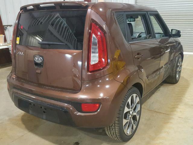 KNDJT2A64C7434797 - 2012 KIA SOUL + BROWN photo 4