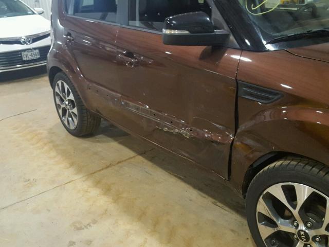 KNDJT2A64C7434797 - 2012 KIA SOUL + BROWN photo 9