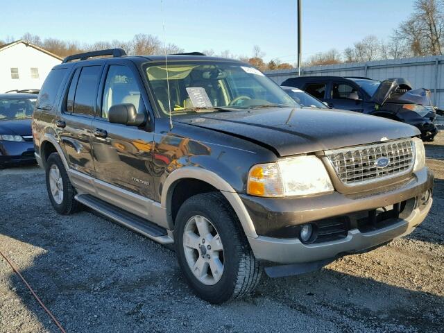 1FMZU74K55ZA08934 - 2005 FORD EXPLORER E GREEN photo 1