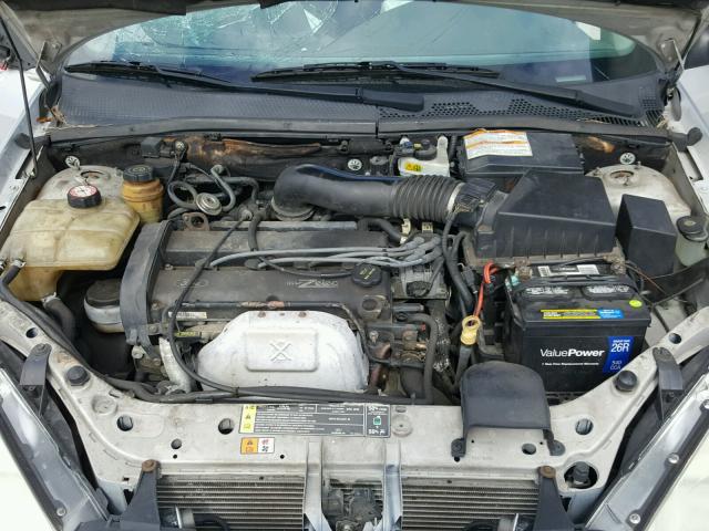 1FAFP36361W155102 - 2001 FORD FOCUS SE SILVER photo 7