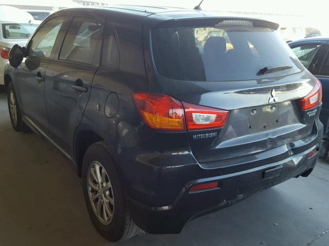 JA4AP3AU3BZ012610 - 2011 MITSUBISHI OUTLANDER BLACK photo 3