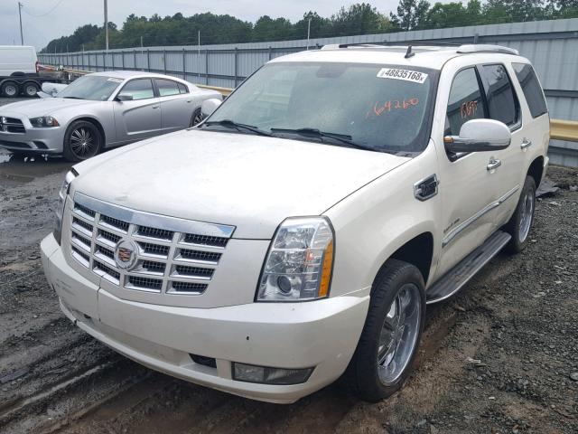 1GYS4EEJ4BR164260 - 2011 CADILLAC ESCALADE H CREAM photo 2