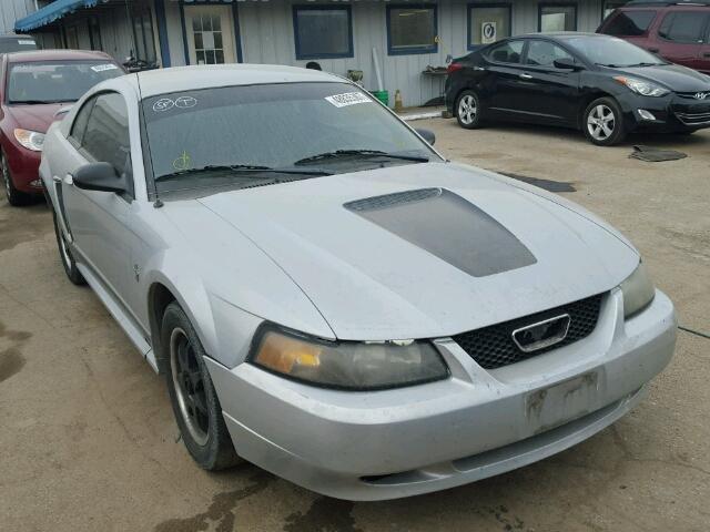 1FAFP40492F203037 - 2002 FORD MUSTANG SILVER photo 1