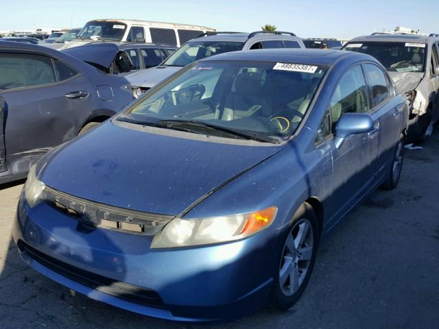 2HGFA16998H509614 - 2008 HONDA CIVIC EXL 蓝色 照片 2