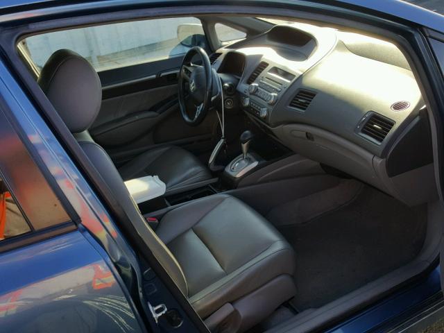 2HGFA16998H509614 - 2008 HONDA CIVIC EXL 蓝色 照片 5
