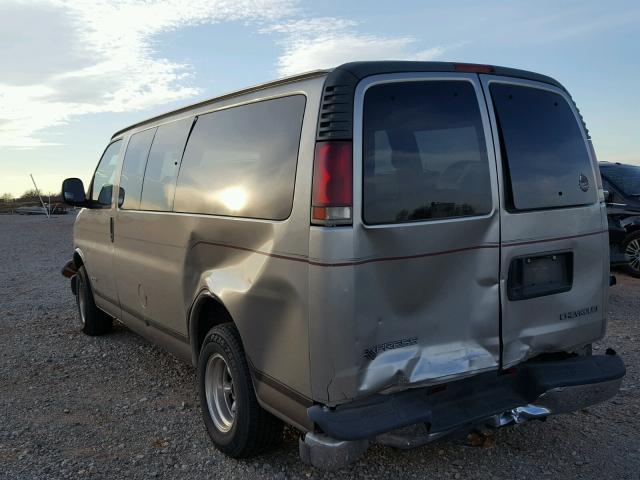 1GBFG15R4Y1234543 - 2000 CHEVROLET EXPRESS G1 GOLD photo 3