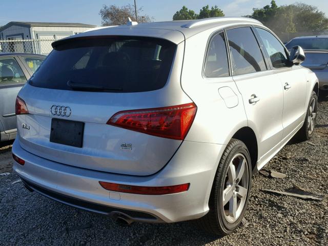 WA1DKAFPXBA015179 - 2011 AUDI Q5 PREMIUM SILVER photo 4