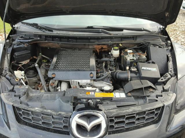 JM3ER29L280179973 - 2008 MAZDA CX-7 BLACK photo 7