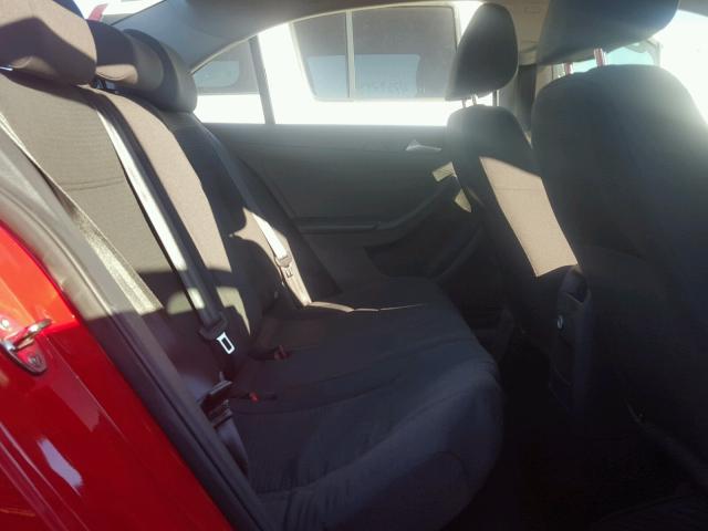 3VW2K7AJ8FM420644 - 2015 VOLKSWAGEN JETTA BASE 红色 照片 6