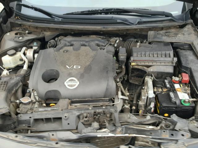 1N4AA51E49C816042 - 2009 NISSAN MAXIMA S BLACK photo 7