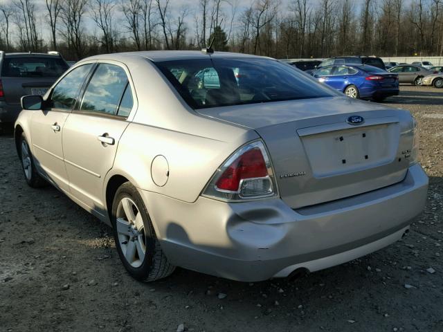 3FAHP01107R166301 - 2007 FORD FUSION SE GRAY photo 3