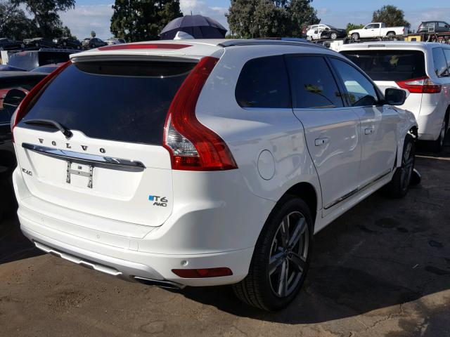 YV449MRR8H2048049 - 2017 VOLVO XC60 T6 WHITE photo 4