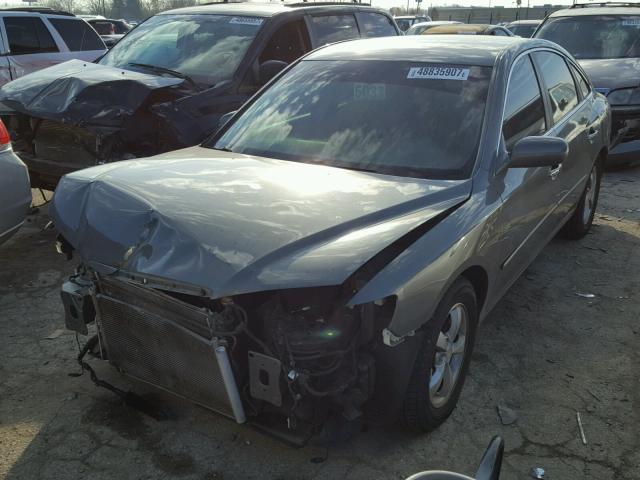 KMHFC46D97A190268 - 2007 HYUNDAI AZERA GLS GREEN photo 2