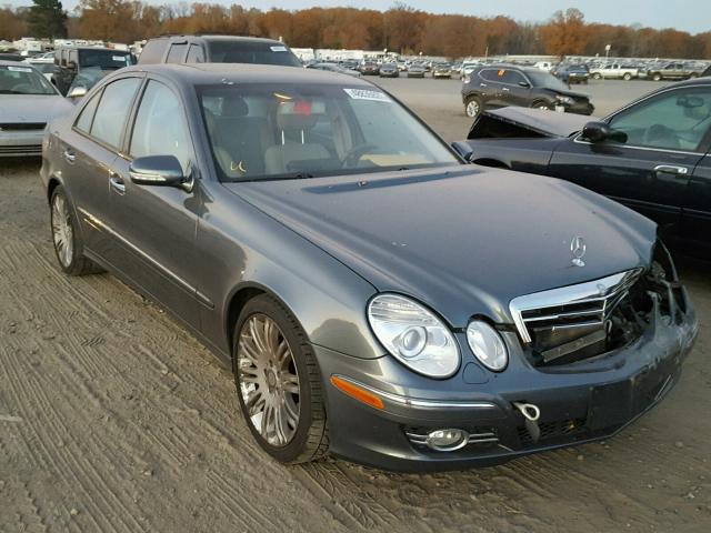 WDBUF56X68B194923 - 2008 MERCEDES-BENZ E 350 GRAY photo 1