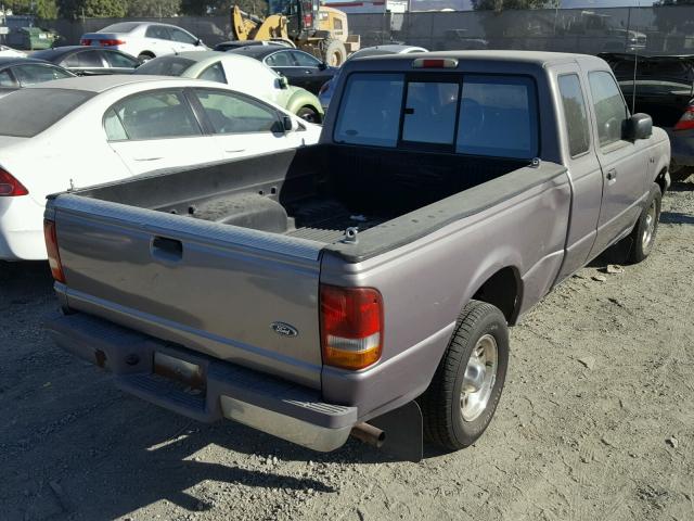 1FTCR14U0TPA33257 - 1996 FORD RANGER SUP GRAY photo 4