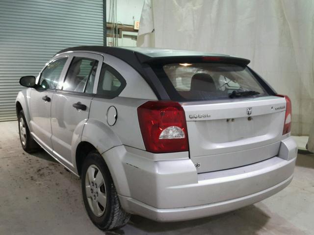 1B3HB28C39D125685 - 2009 DODGE CALIBER SE GRAY photo 3