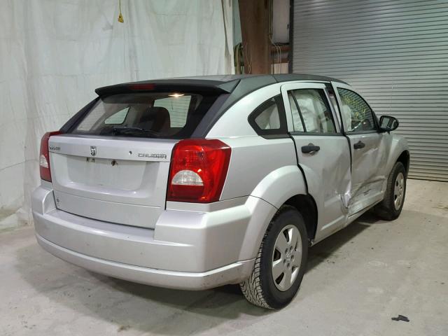 1B3HB28C39D125685 - 2009 DODGE CALIBER SE GRAY photo 4