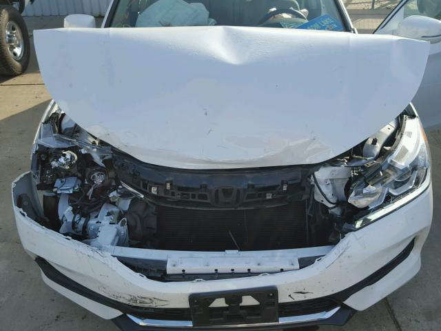 1HGCR2F80GA076836 - 2016 HONDA ACCORD EXL WHITE photo 7