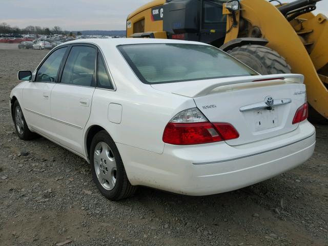 4T1BF28B13U324950 - 2003 TOYOTA AVALON XL WHITE photo 3