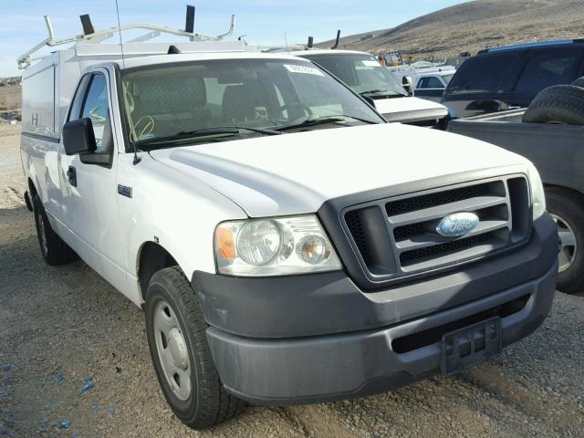 1FTRF12228KB94881 - 2008 FORD F150 WHITE photo 1