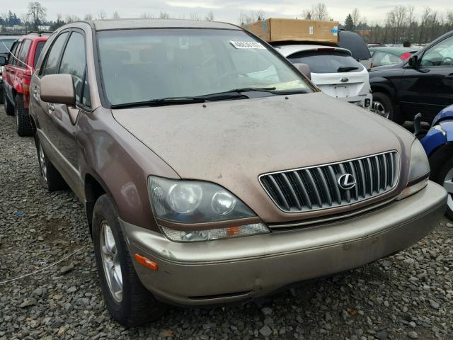 JT6GF10U4X0009890 - 1999 LEXUS RX 300 TAN photo 1