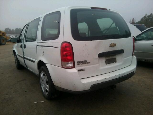 1GNDV13W47D170493 - 2007 CHEVROLET UPLANDER WHITE photo 3