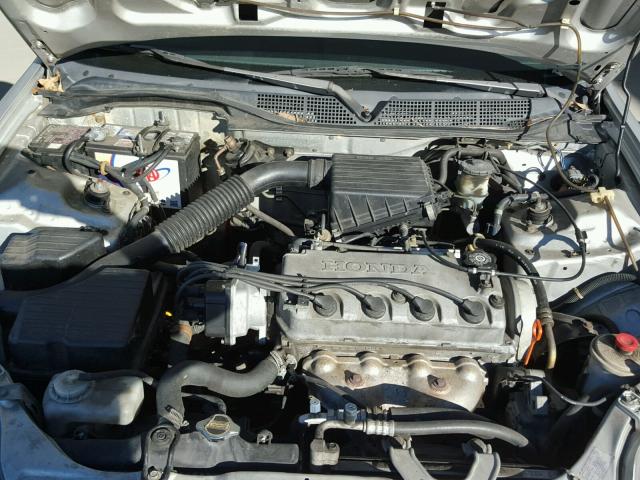 1HGEJ6222TL090180 - 1996 HONDA CIVIC DX GRAY photo 7