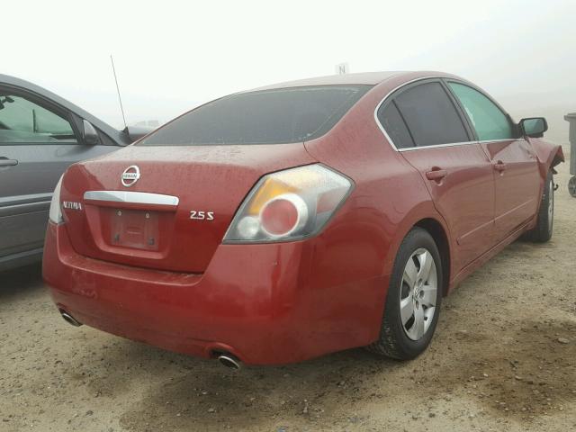 1N4AL21E07N492825 - 2007 NISSAN ALTIMA 2.5 RED photo 4