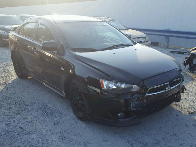 JA32U8FW2AU003823 - 2010 MITSUBISHI LANCER GTS BLACK photo 1