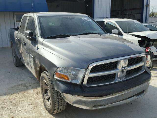 1D7RB1GP2AS248711 - 2010 DODGE RAM 1500 GRAY photo 1