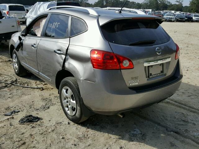 JN8AS5MT0EW103816 - 2014 NISSAN ROGUE SELE GRAY photo 3