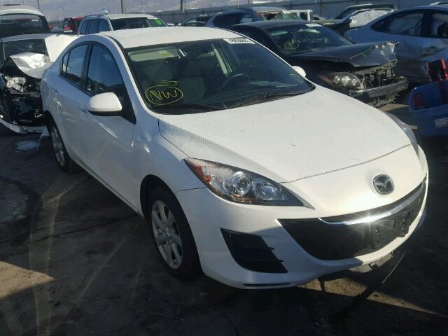 JM1BL1SF8A1221252 - 2010 MAZDA 3 I WHITE photo 1