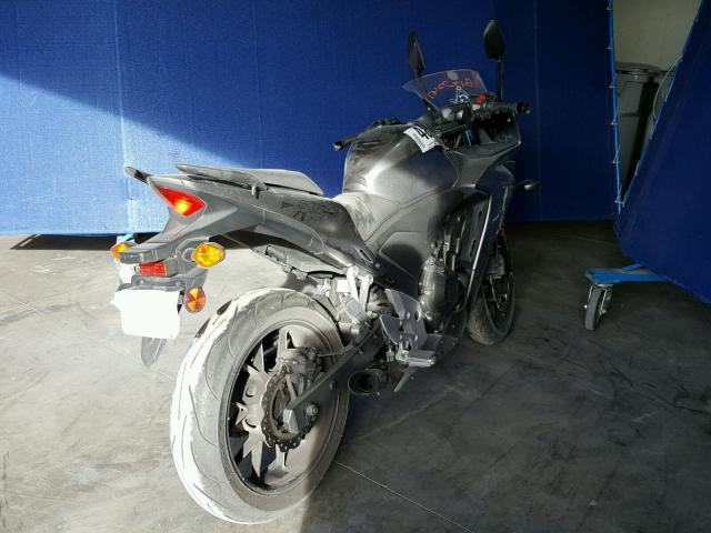 MLHPC4468F5200886 - 2015 HONDA CBR500 R GRAY photo 4