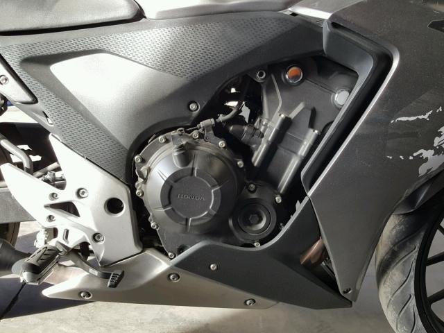 MLHPC4468F5200886 - 2015 HONDA CBR500 R GRAY photo 7