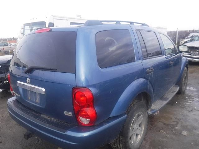 1D8HB58D84F143591 - 2004 DODGE DURANGO LI BLUE photo 4