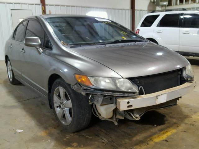 1HGFA16876L092792 - 2006 HONDA CIVIC EX GRAY photo 1