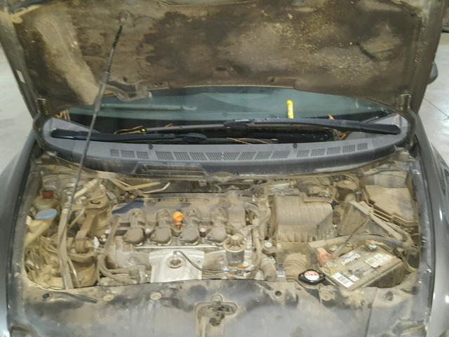 1HGFA16876L092792 - 2006 HONDA CIVIC EX ნაცრისფერი ფოტო 7