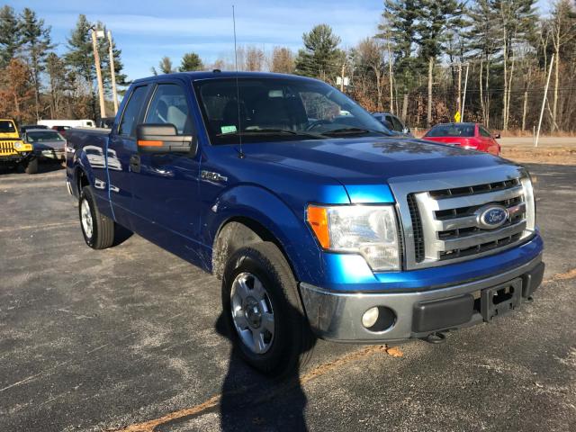 1FTFX1EV7AFD59831 - 2010 FORD F150 SUPER BLUE photo 1