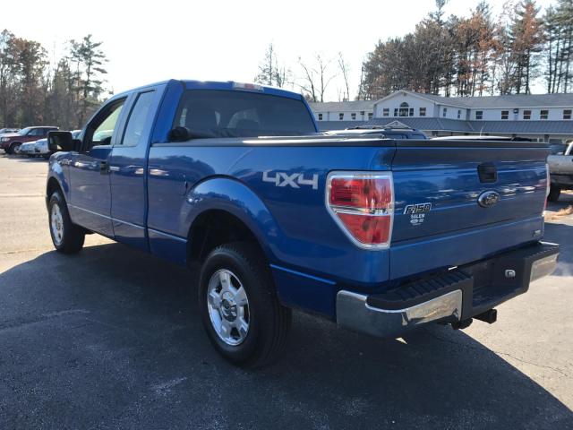 1FTFX1EV7AFD59831 - 2010 FORD F150 SUPER BLUE photo 3