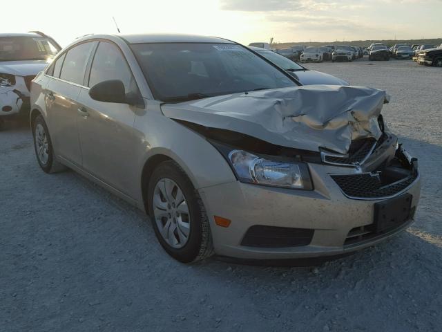 1G1PC5SHXC7294985 - 2012 CHEVROLET CRUZE LS TAN photo 1