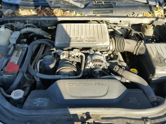 1J4GW48N82C136232 - 2002 JEEP GRAND CHER GRAY photo 7