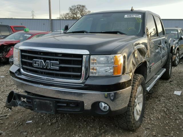 2GTEK13Y671561986 - 2007 GMC NEW SIERRA BLACK photo 2