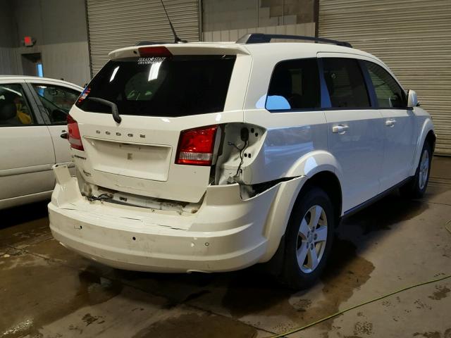 3D4PG1FG0BT501225 - 2011 DODGE JOURNEY MA WHITE photo 4