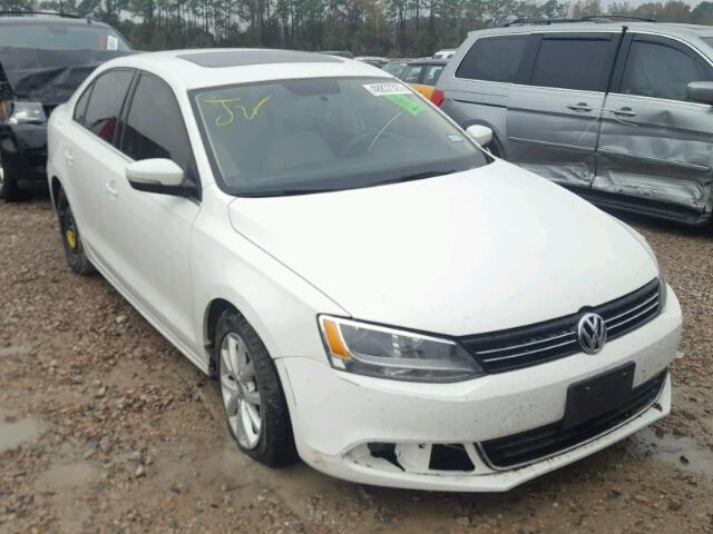 3VWDX7AJ5DM355310 - 2013 VOLKSWAGEN JETTA SE 白色 照片 1