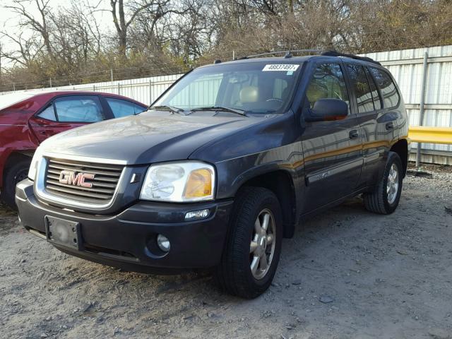 1GKDT13S052138570 - 2005 GMC ENVOY BLACK photo 2