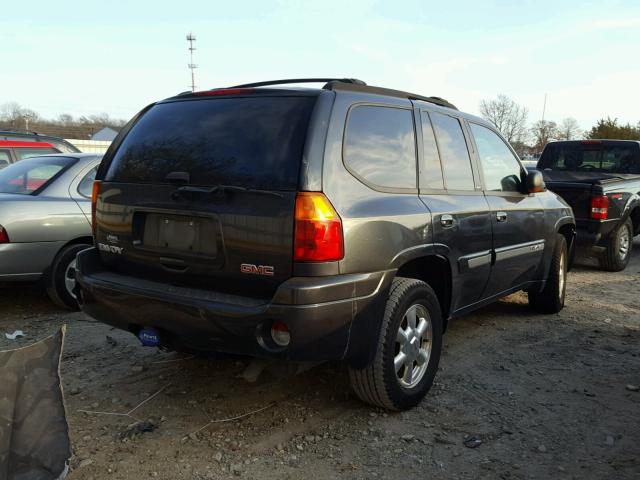 1GKDT13S052138570 - 2005 GMC ENVOY BLACK photo 4