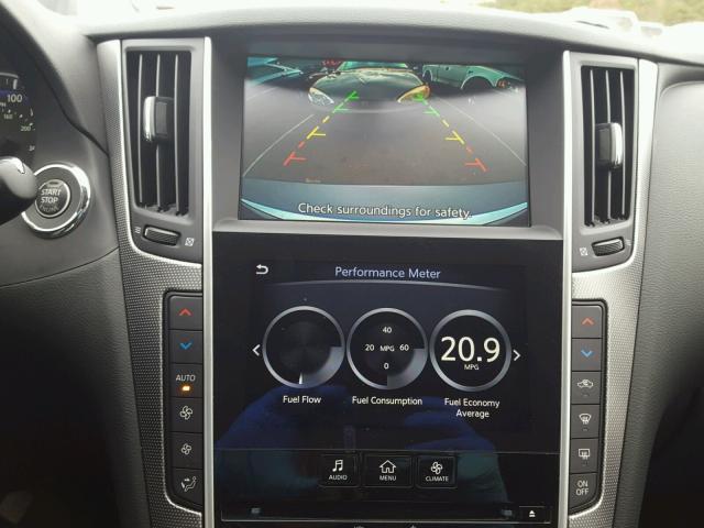 JN1BV7AR3FM407525 - 2015 INFINITI Q50 BASE Чорний фото 9