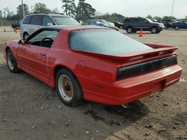 1G2FW21F9KL225725 - 1989 PONTIAC FIREBIRD T RED photo 3