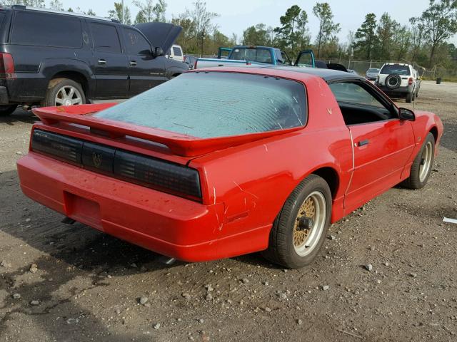 1G2FW21F9KL225725 - 1989 PONTIAC FIREBIRD T RED photo 4