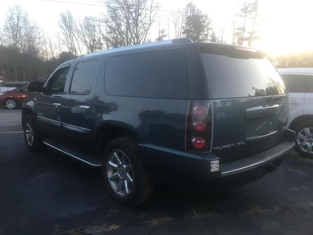 1GKFK66847J261368 - 2007 GMC YUKON XL D BLUE photo 3